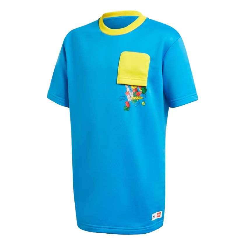 Adidas Adidas x LEGO AEROREADY T Shirt Blue Teenagers