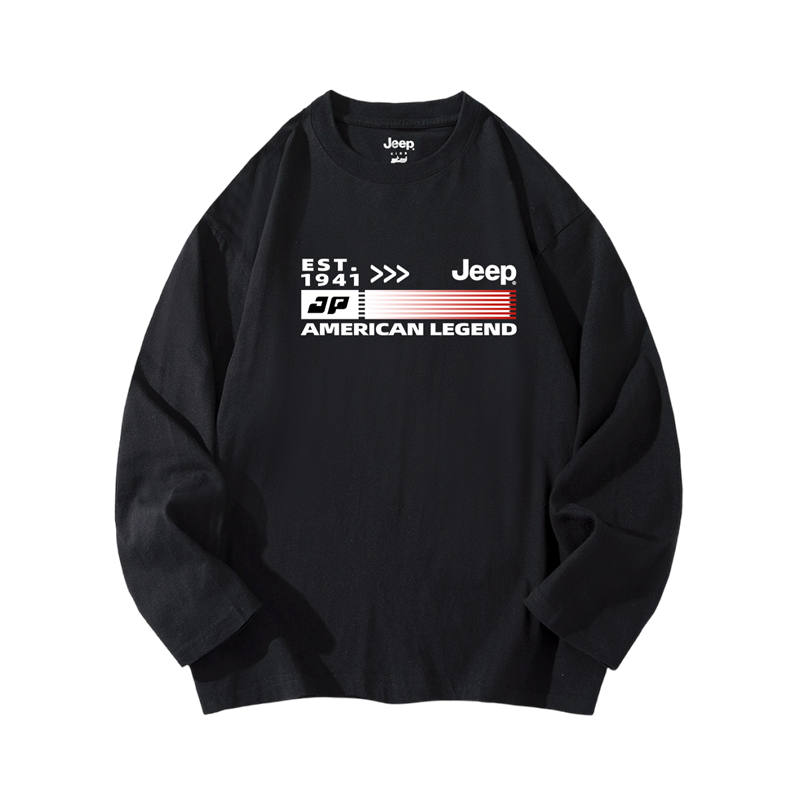 Jeep Jeep Grade School T Shirts Crew Neck Moderate