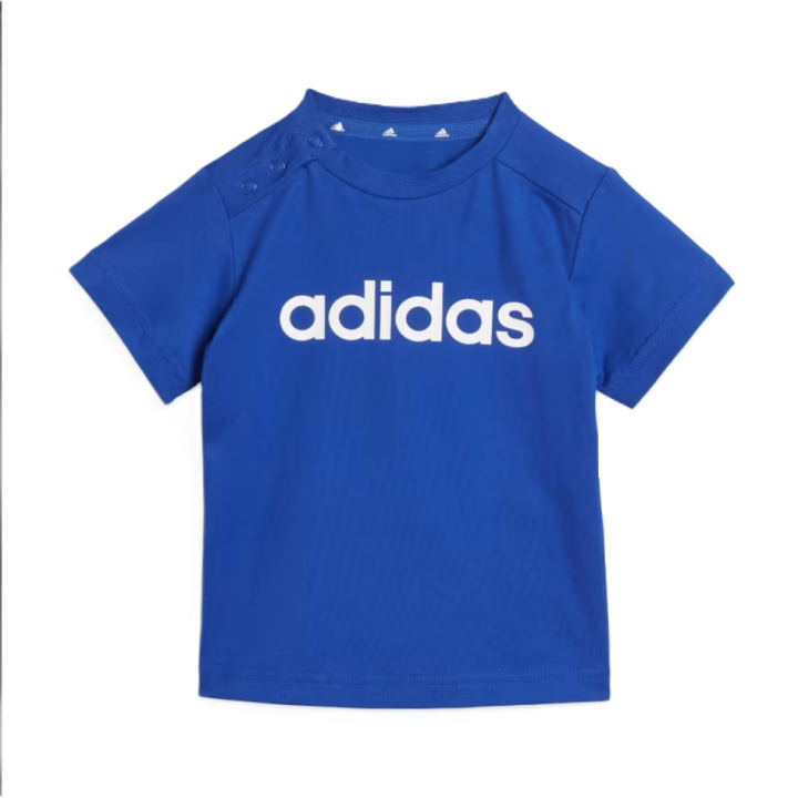 Adidas Adidas Kids Matching Sets Essential Semi Transparent Blue/White Infant And Toddler