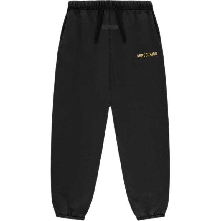 Fear Of God Essentials FW24 Kids Heavy Fleece Sweatpant Knitted Sweatpants Obsidian Black/BLACK Kids'