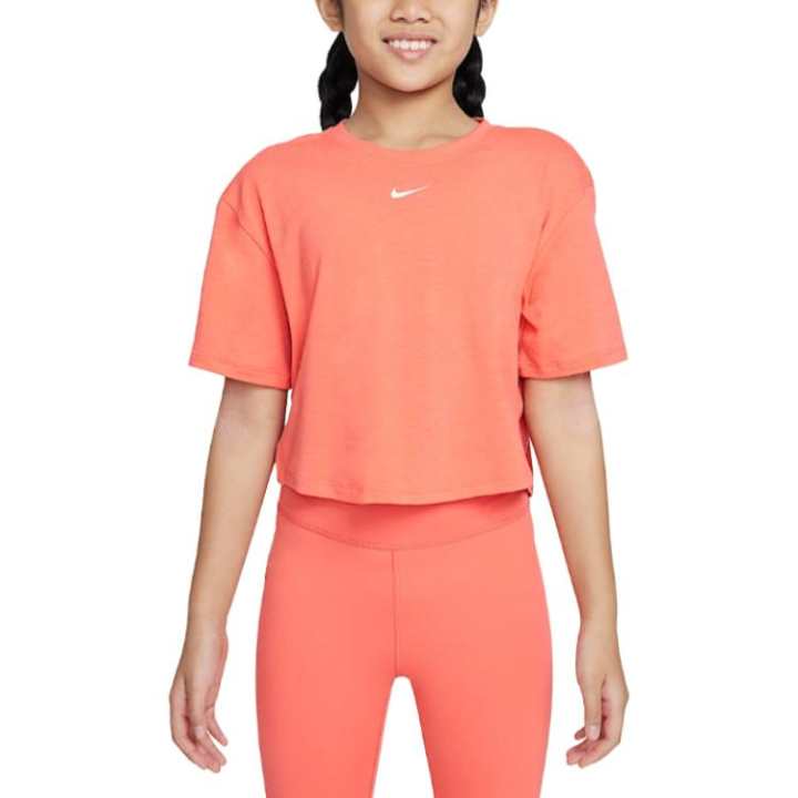 Nike Nike Dri FitSwoosh T Shirt Magic Ash/White Teenagers