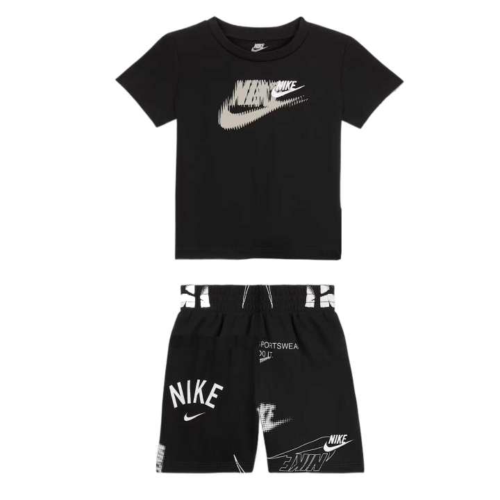 Nike Nike Casual Sportswear Black Infant And Toddler