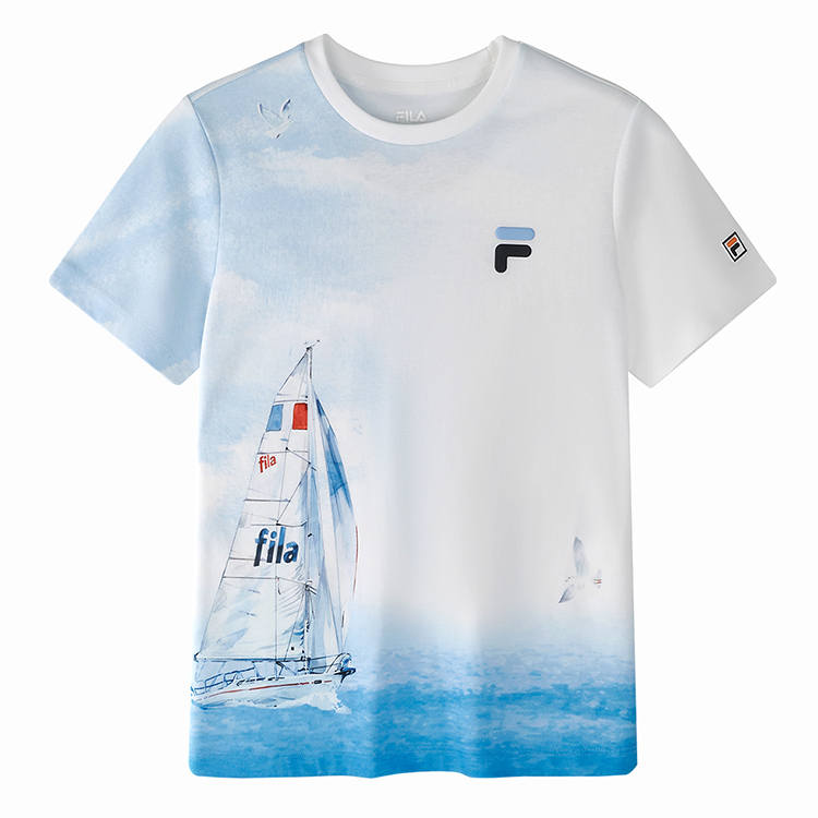 FILA KIDS T Shirt All Over Print