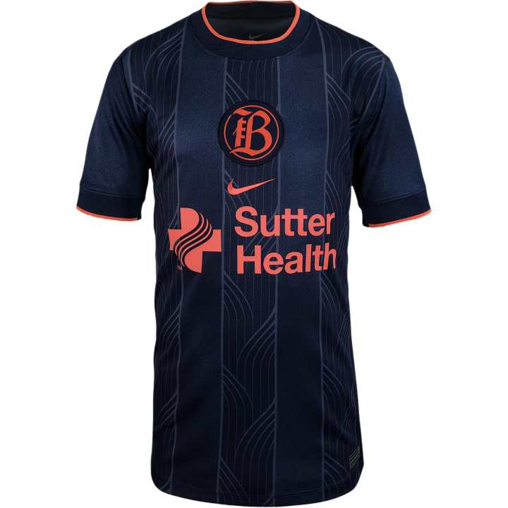 Nike Nike Dri FitBay FC T Shirt Thunder Blue/Obsidian Teenagers