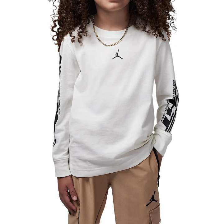 Jordan Jordan T Shirt MVP Sail White Children Aged 3 7 Years Old