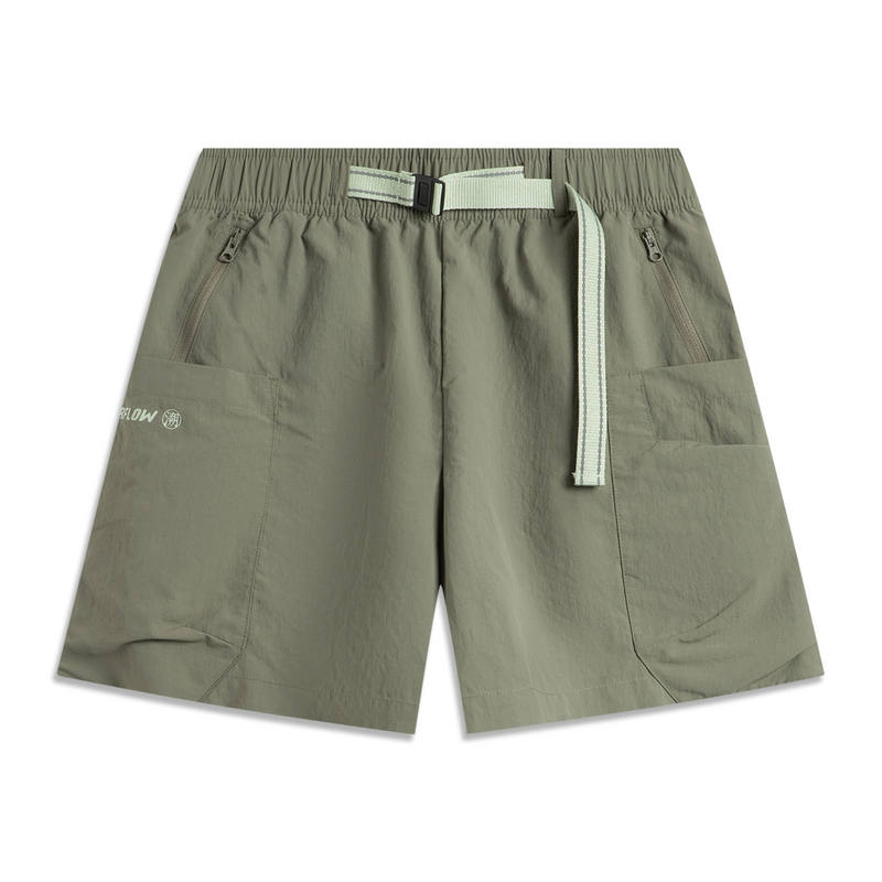 Li-Ning Li Ning CF Tracing Cargo Shorts Women's Tea Green