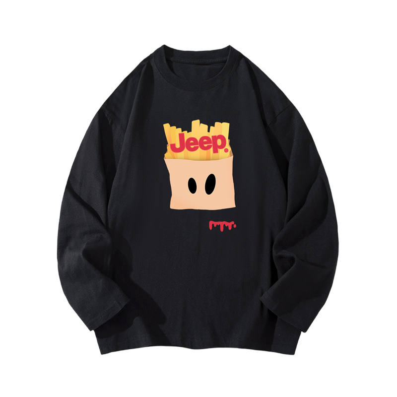 Jeep Grade School T Shirts Crew Neck Moderate