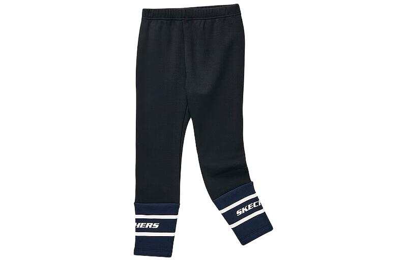 Skechers Knitted Sweatpants Carbon Black Teenagers