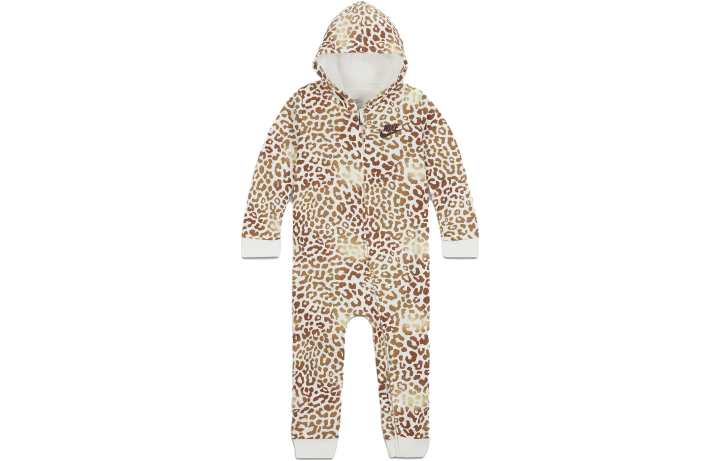 Nike Nike Hooded Printed Coverall Baby Ivory White