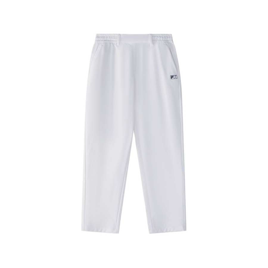 FILA KIDS x OUXUNSAI,LIANMINGKUAN Knitted Sweatpants Jade White Teenagers