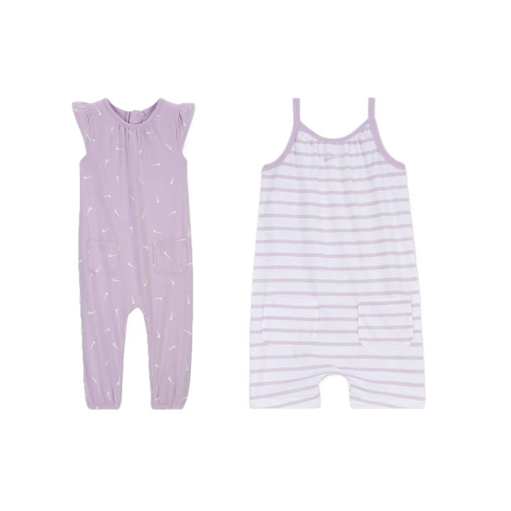 Nike Nike Casual Sportswear 2 Piece Set Purple Infant And Toddler