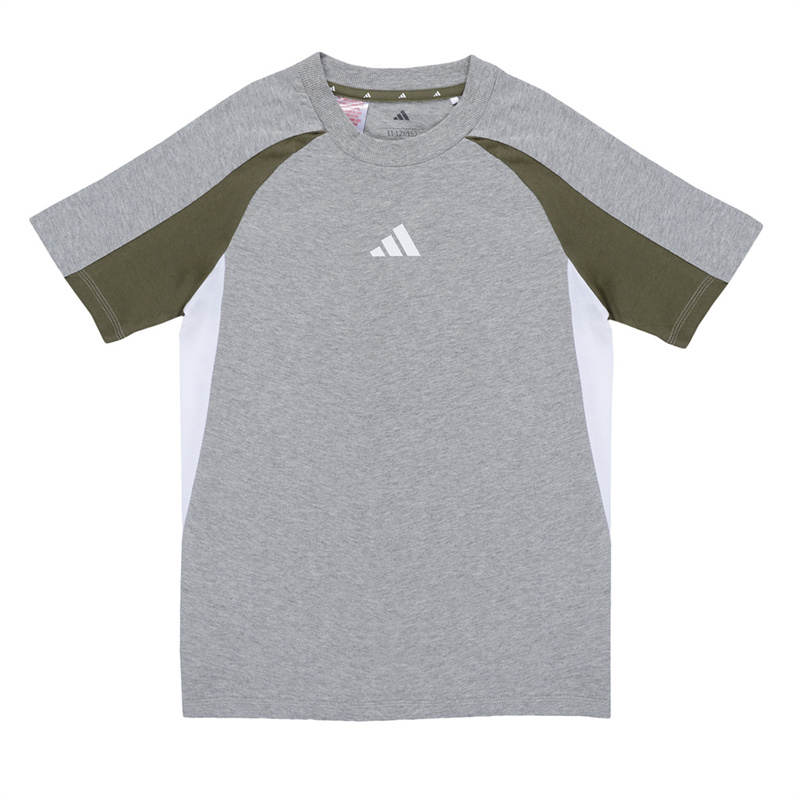 Adidas Adidas T Shirt SS25 Gray Teenagers