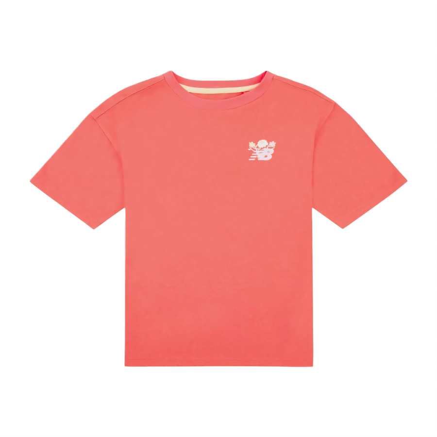New Balance New Balance Graphic T Shirt Red Teenagers
