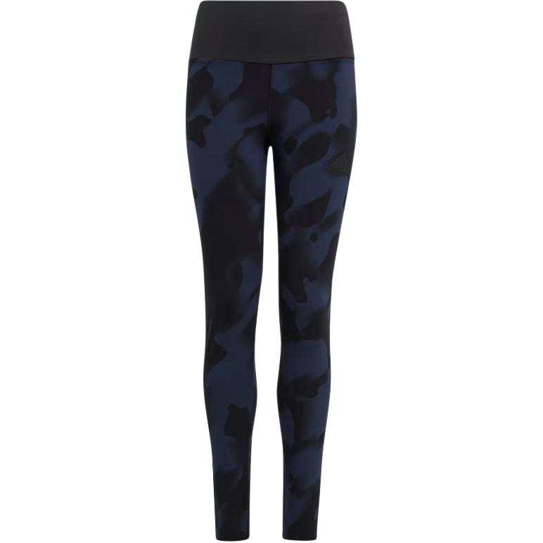 Adidas Adidas FUTURE ICONS CAMO PRINT 7/8 LEGGINGS KIDS Leggings Teenagers Black / Ink Black