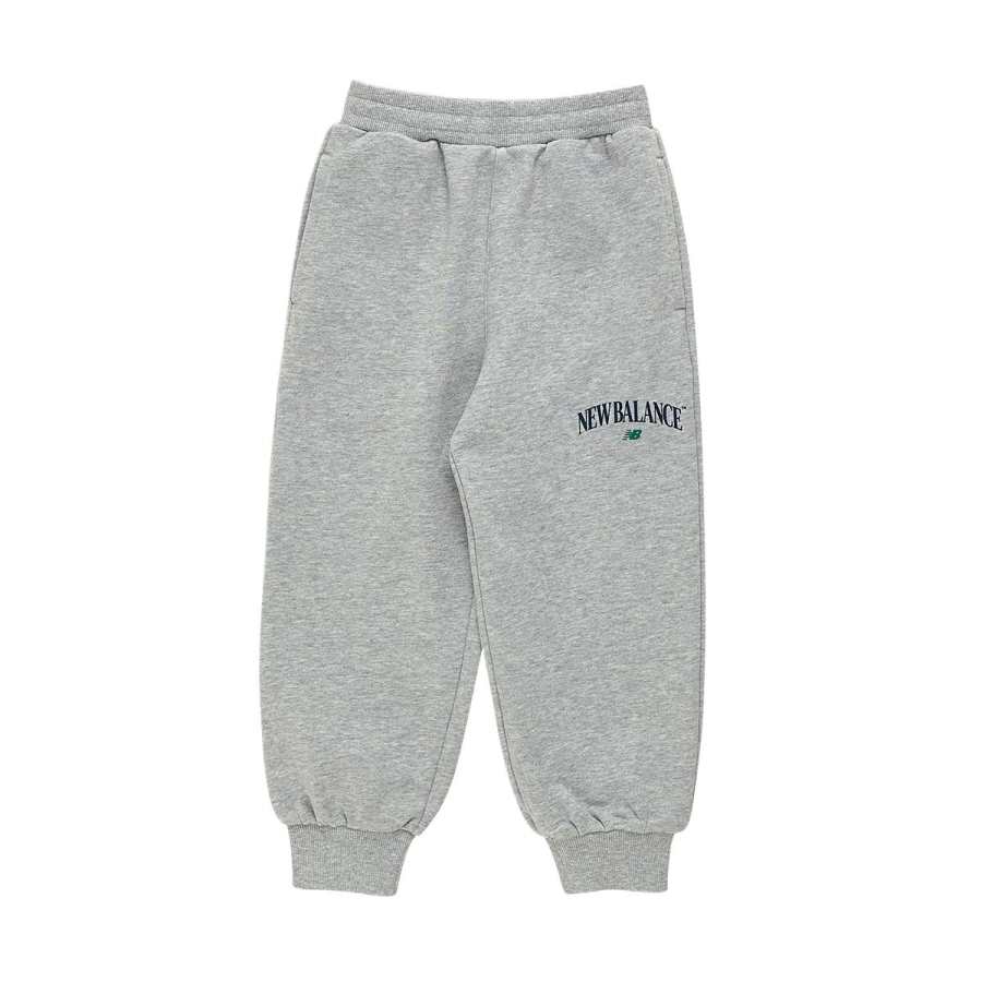 New Balance New Balance Knitted Sweatpants FW/AW24 Gray Children Aged 3 7 Years Old