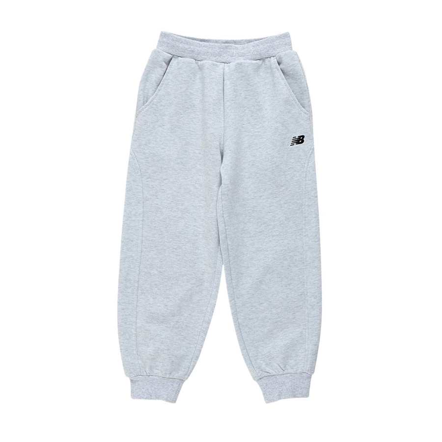 New Balance New Balance Knitted Sweatpants NBSC Light Beige Gray Children Aged 3 7 Years Old