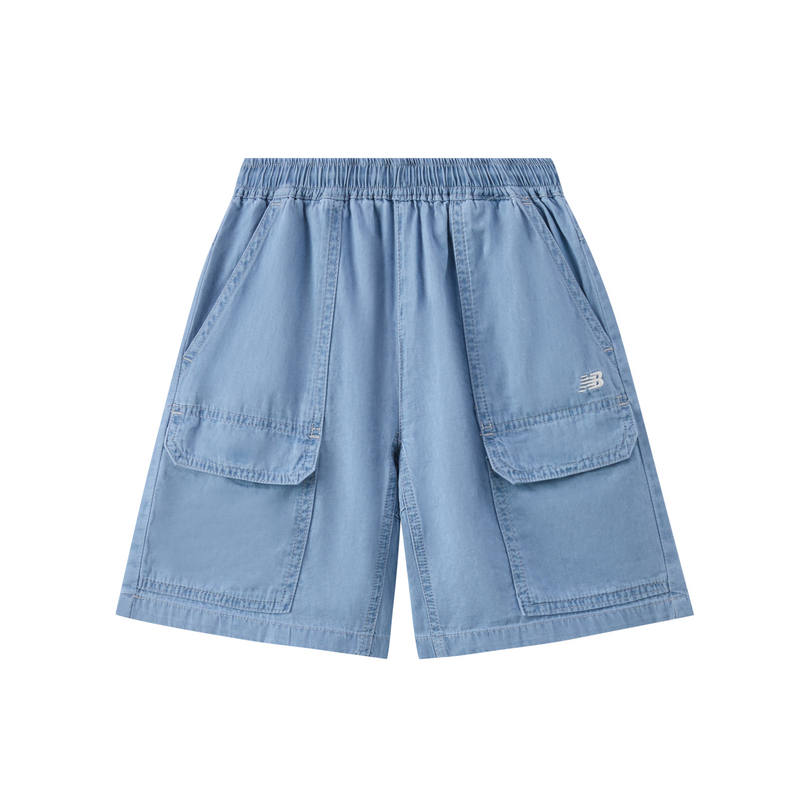 New Balance New Balance NB Shorts Children Aged 3 7 Years Old Light Blue