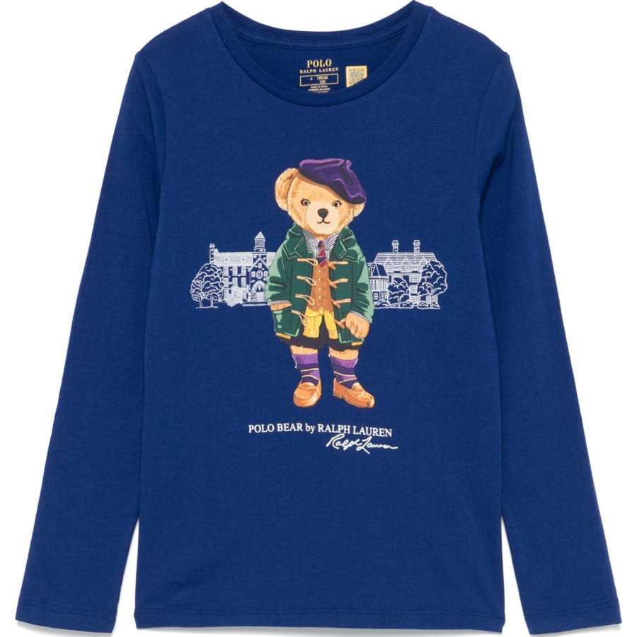 Polo Ralph Lauren T Shirt Marine Blue Kids'