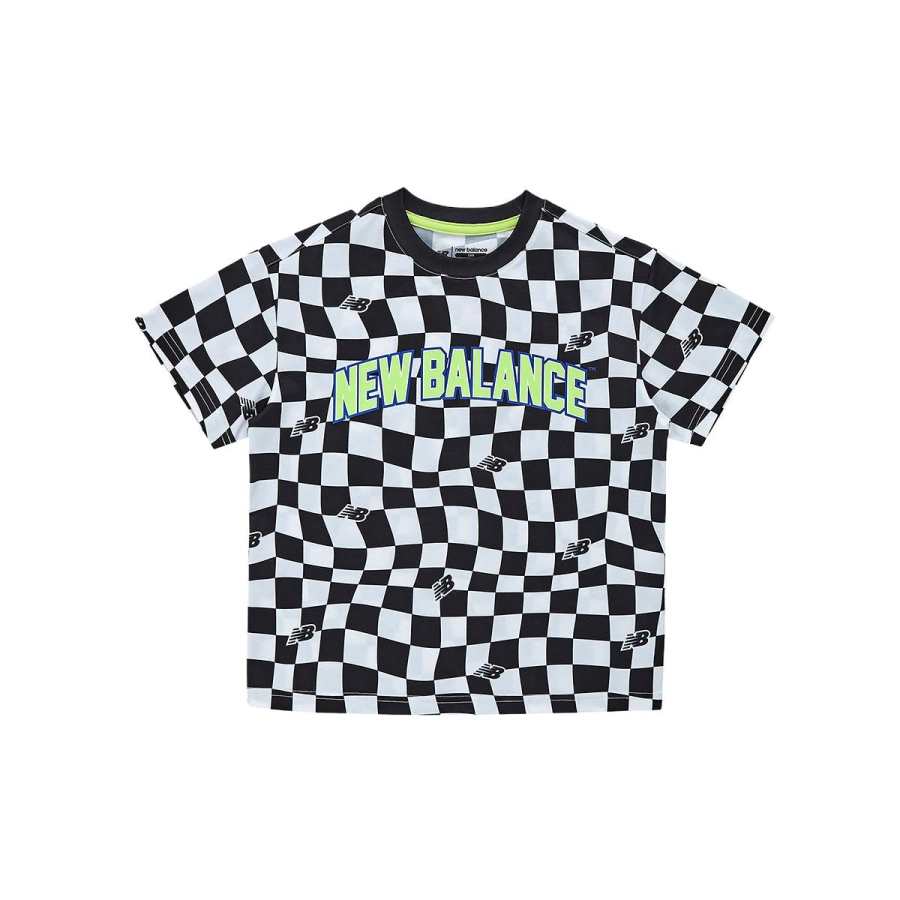 New Balance New Balance T Shirt RIDER Black Children Aged 3 7 Years Old