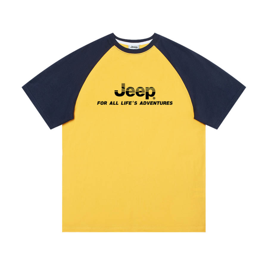 Jeep Grade School T Shirts Crew Neck Moderate