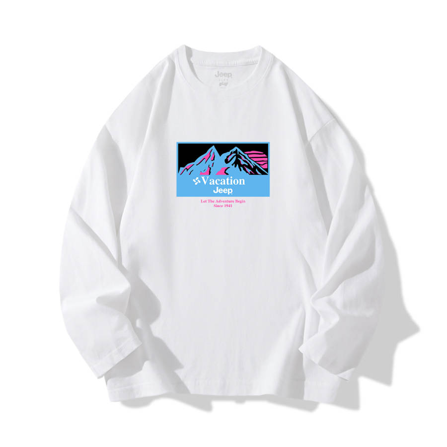 Jeep Grade School T Shirts Crew Neck Moderate