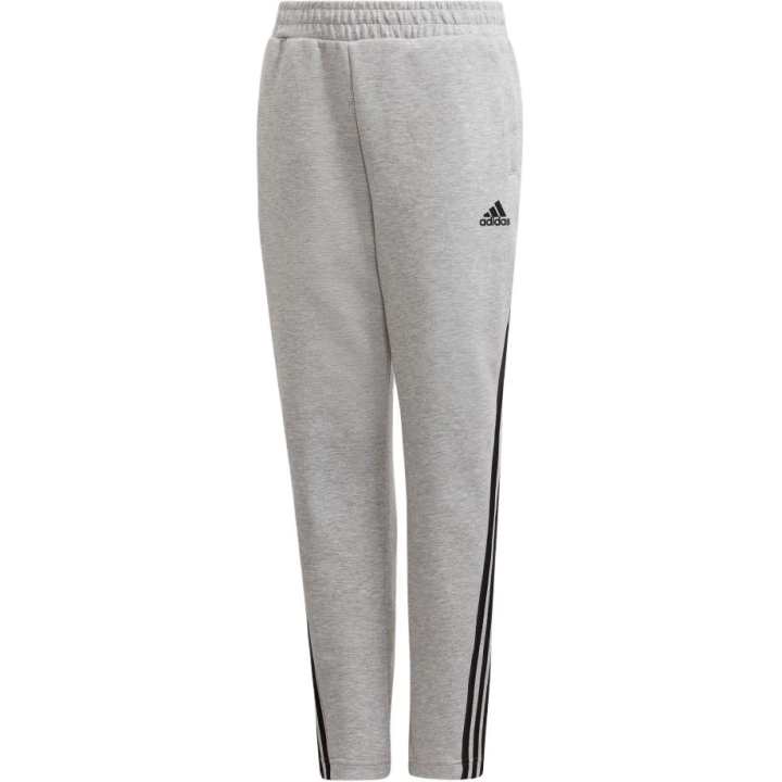 Adidas Adidas Knitted Sweatpants Medium Heather Gray/Black Children Aged 3 7 Years Old