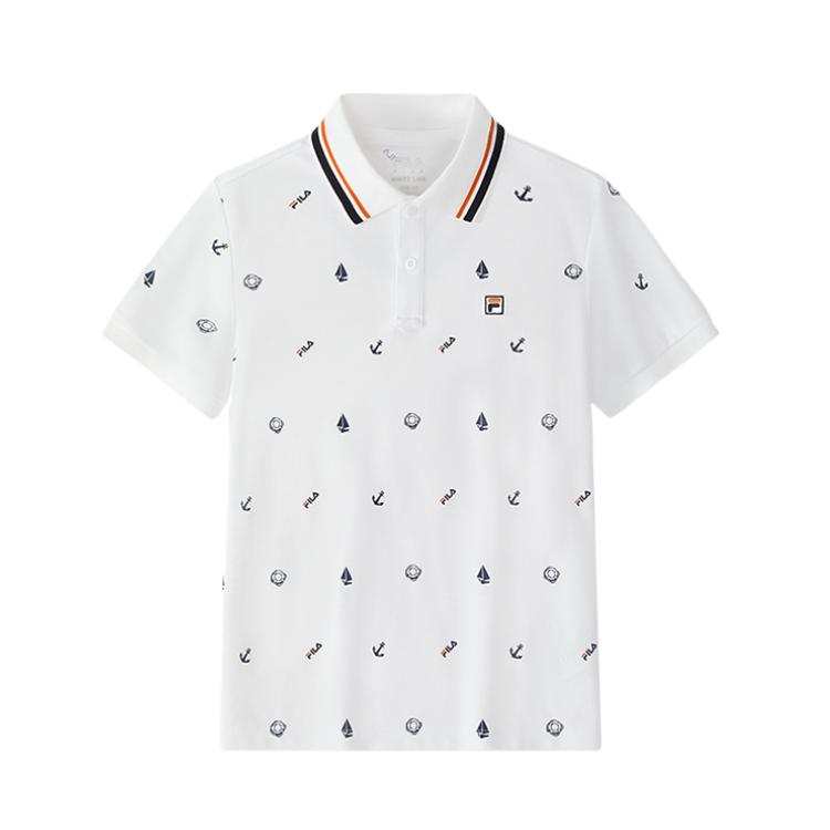 FILA KIDS T Shirt White Teenagers