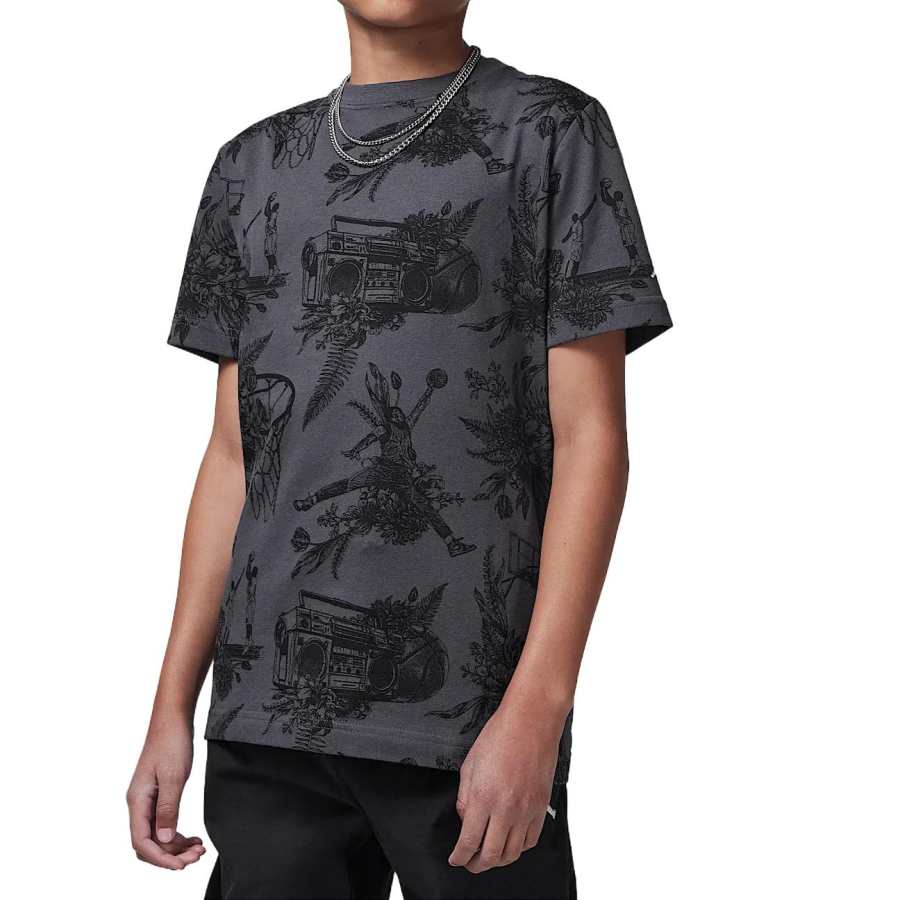 Jordan Jordan T Shirt Dark Gray Teenagers