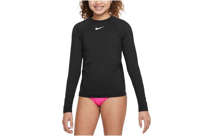 Nike Nike Long Sleeve Hydroguard Kids' Swimsuit Kids' Black