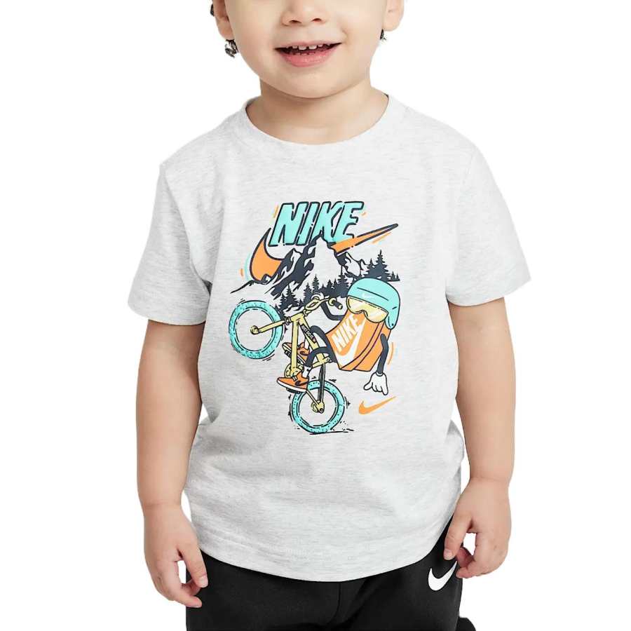 Nike Nike T Shirt Light Smoke Gray Infant And Toddler