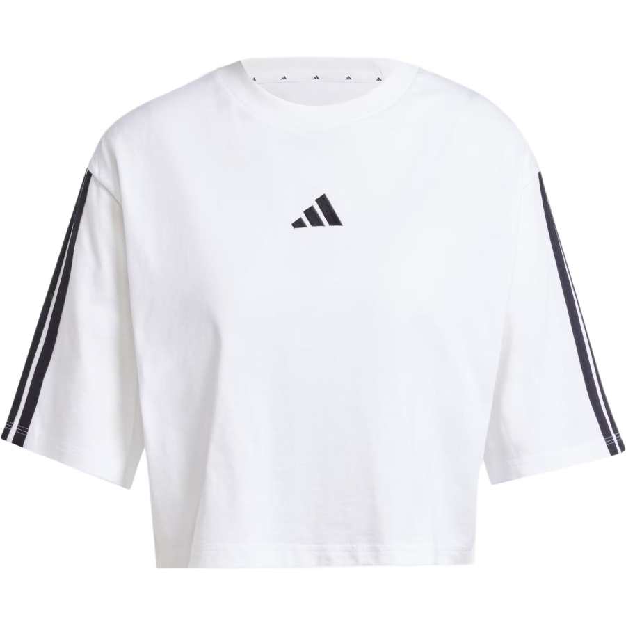 Adidas Adidas Clothing T Shirts Women's White Crew Neck