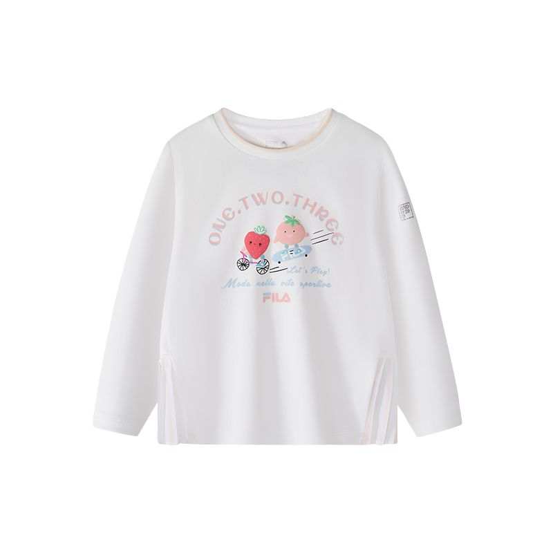 FILA KIDS T Shirt Standard White Children Aged 3 7 Years Old