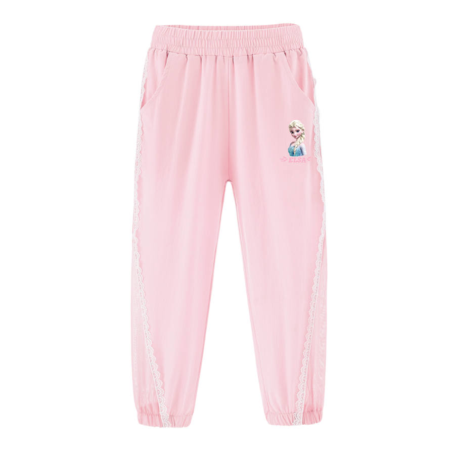Disney Full Length Pants Pink Children Aged 3 7 Years Old