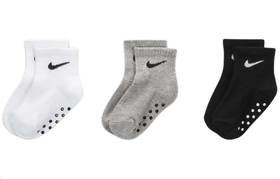 Nike Nike Clothing Kids' Apparel Toddler Ankle Socks Baby Socks 3 Pack Infant And Toddler