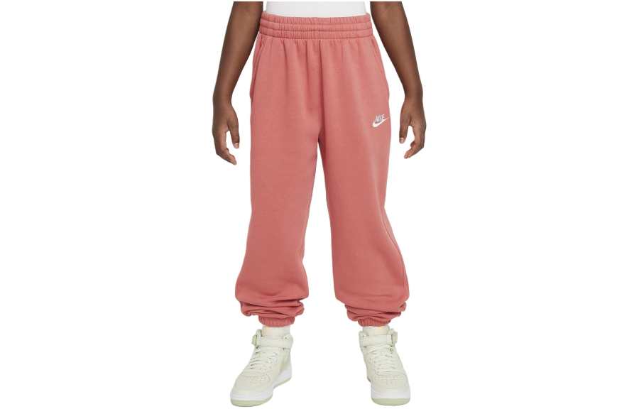 Nike Nike Knitted Sweatpants Sportswear Club Fleece Pink Kids'
