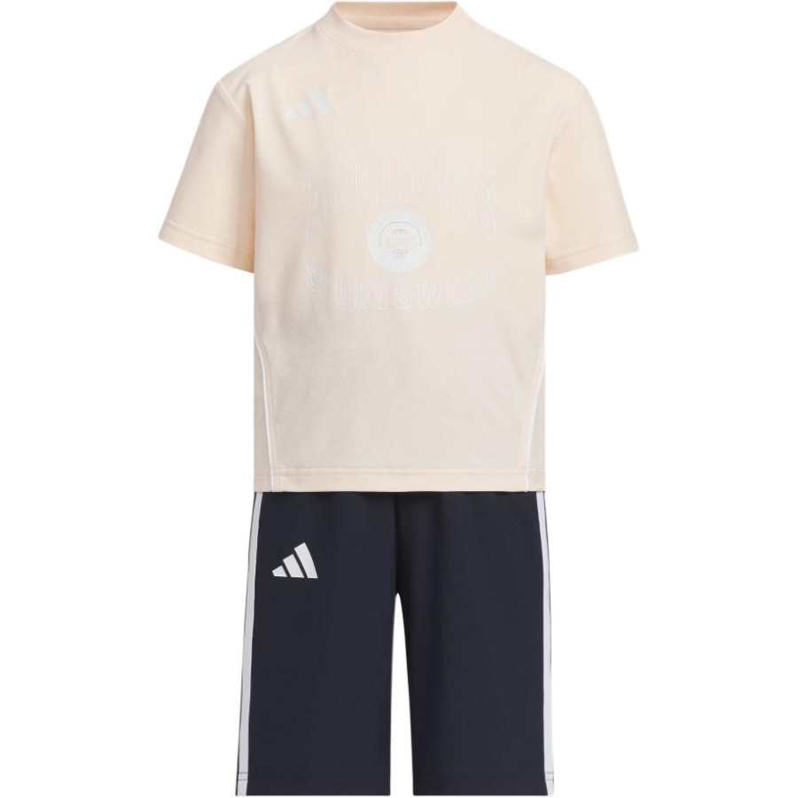 Adidas Adidas Casual Sportswear ClimacoolSportswear Blessing Orange/Legend Ink Children Aged 3 7 Years Old