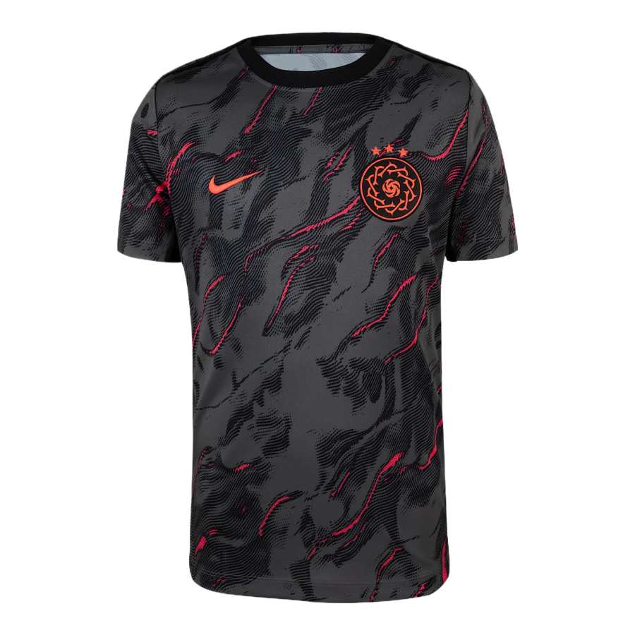 Nike Nike FCNWSL T Shirt Light Fusion Red/Iron Gray Teenagers