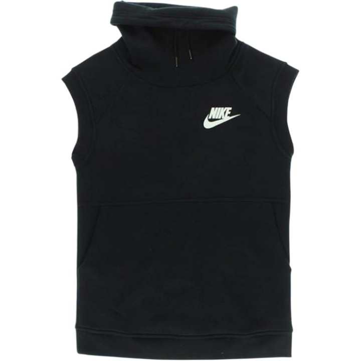 Nike Nike Tank Tops Women's Black Turtleneck Straight Fit