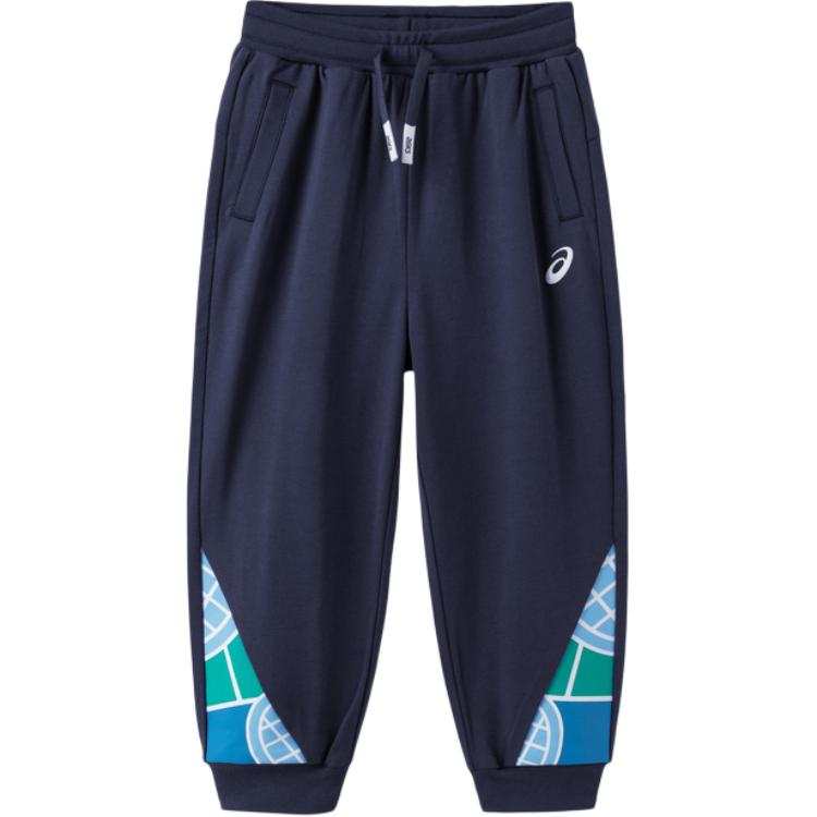 Asics Full Length Pants Navy Blue Children Aged 3 7 Years Old