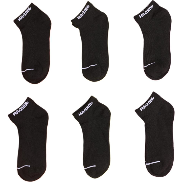 Jordan Jordan Socks 6 Pack Black Kids'