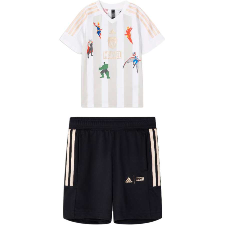 Adidas Adidas x MARVEL Casual Sportswear White Children Aged 3 7 Years Old