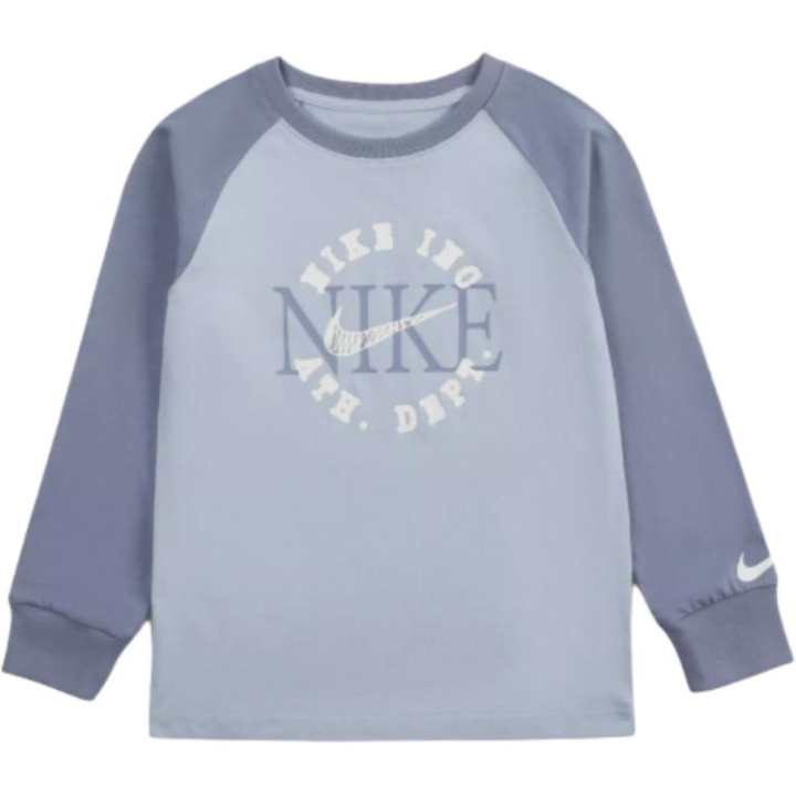 Nike Nike Heritage T Shirt Light Armory Blue Children Aged 3 7 Years Old
