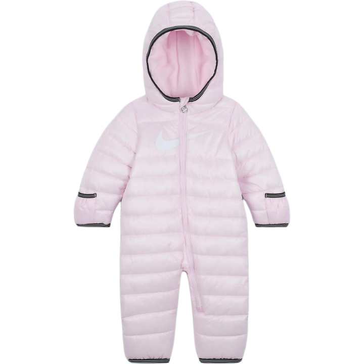 Nike Nike Jumpsuit Swoosh Pink Foam Infant And Toddler