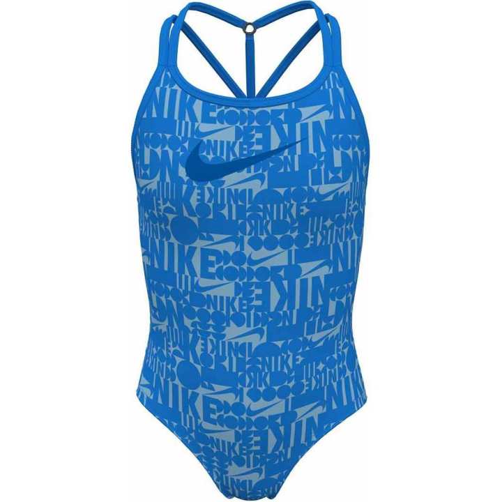 Nike Nike Swim Retro Flow Kids' Swimsuit Blue Kids'
