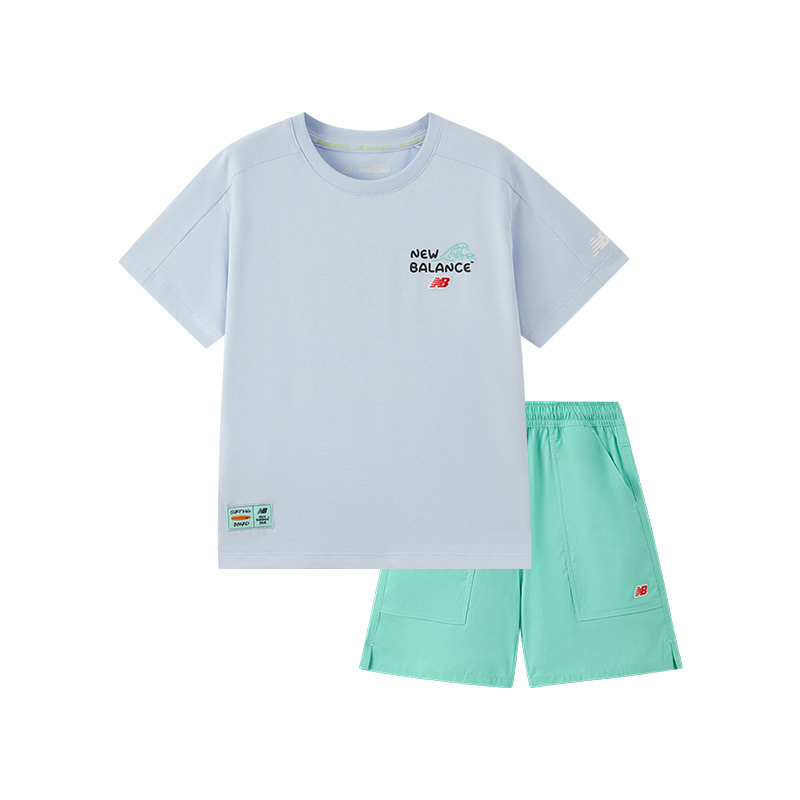New Balance New Balance Casual Sportswear Light Blue Children Aged 3 7 Years Old