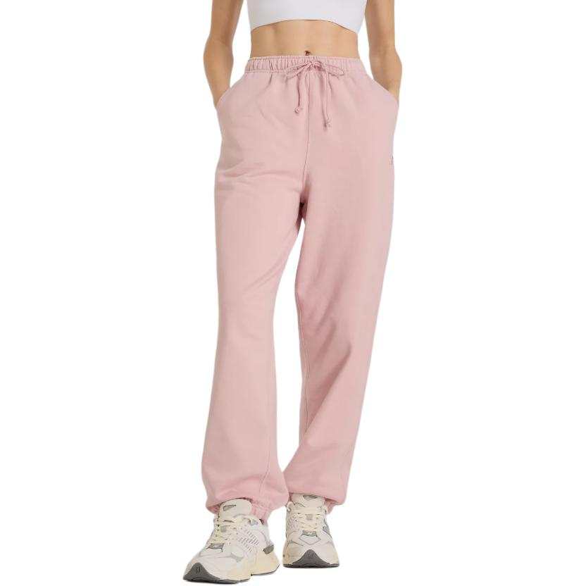 New Balance New Balance Athletics French Terry FW24 Sports Pants Women's Pink Round Ball