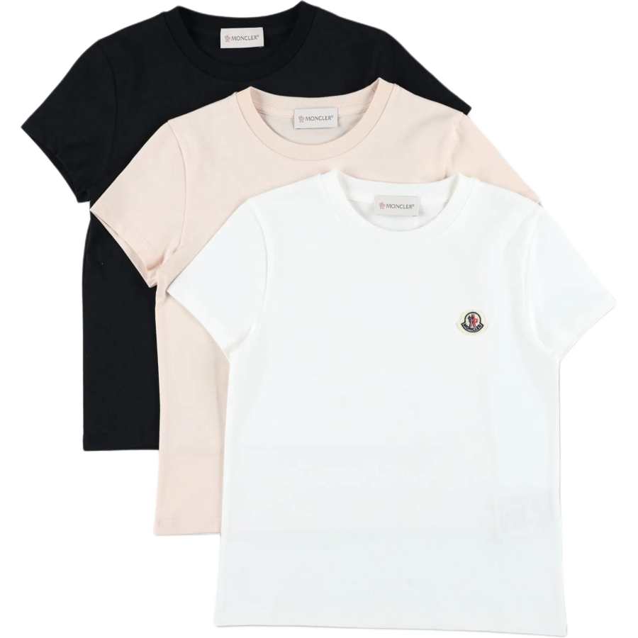 Moncler Moncler Kids T Shirts Crew Neck Moderate
