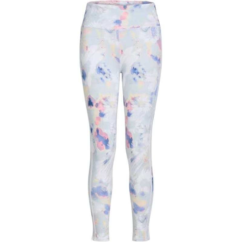 Adidas Adidas Detached Waistband 3 Stripes Printed Leggings Kids' Blue