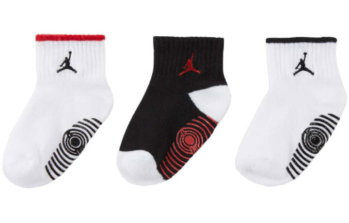 Jordan Jordan Kids Socks 3 Pack White Infant And Toddler