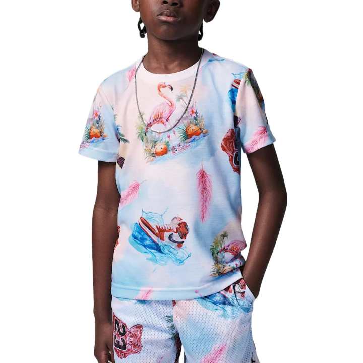 Jordan Jordan Jumpman T Shirt SS25 White Children Aged 3 7 Years Old